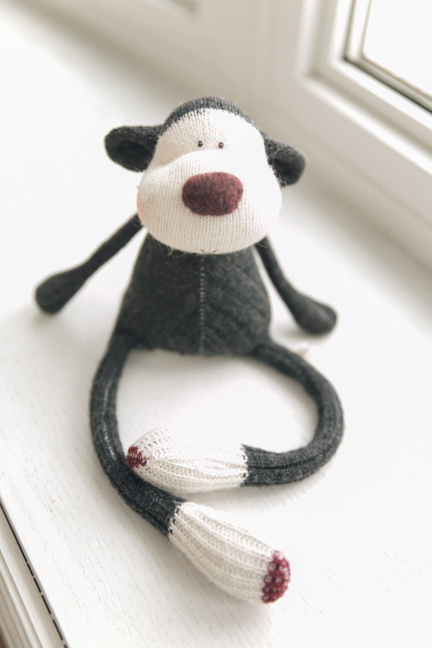Willa - Original Sculpted Sock Monkey, weighted
