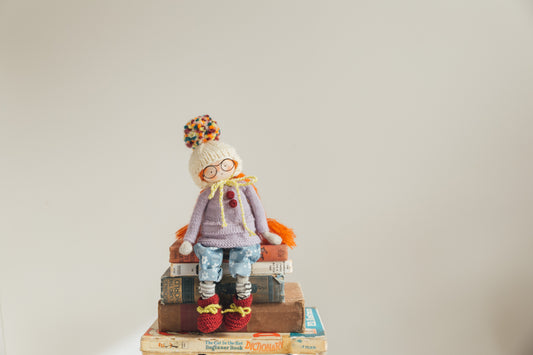 Gwen - Pint Sized Wool Filled Weighted Waldorf Inspired Doll
