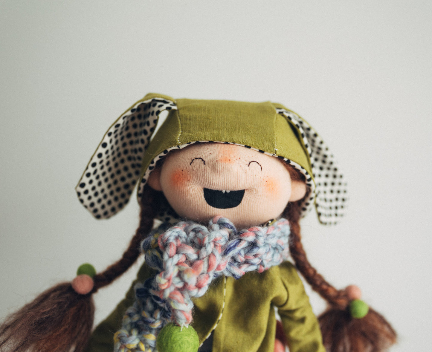 Rena - Wool Filled Weighted Waldorf Inspired Doll