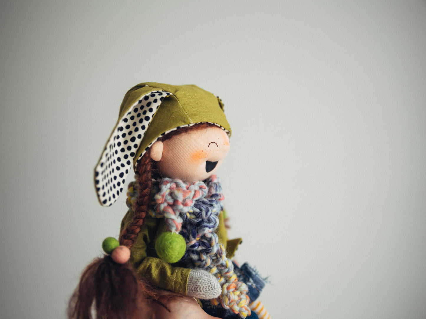 Rena - Wool Filled Weighted Waldorf Inspired Doll