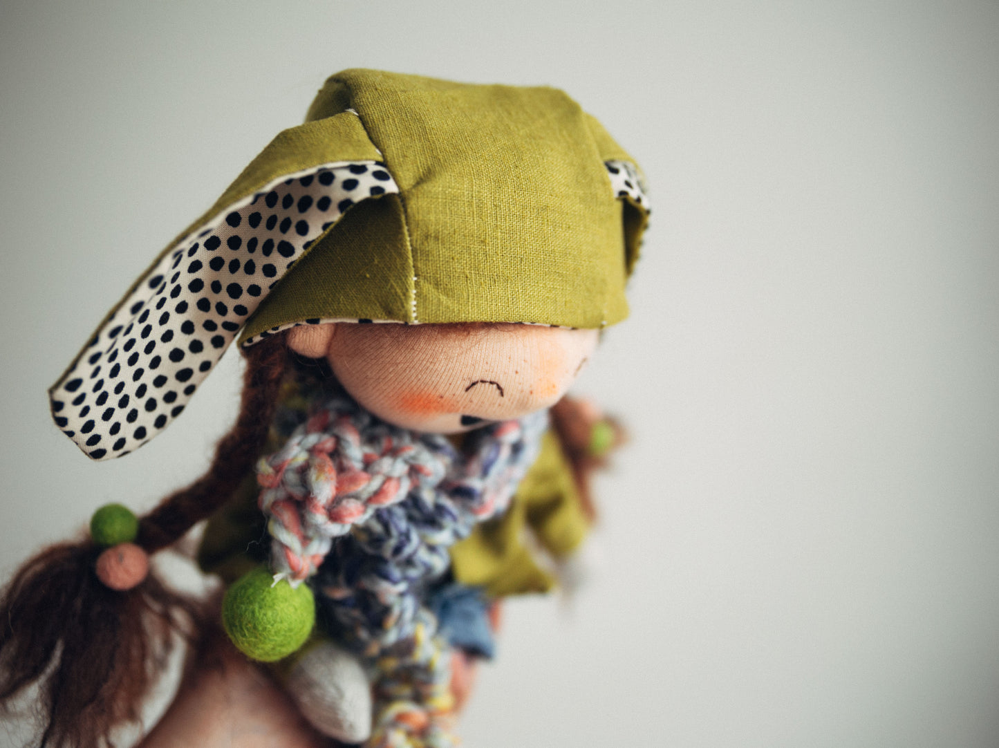 Rena - Wool Filled Weighted Waldorf Inspired Doll