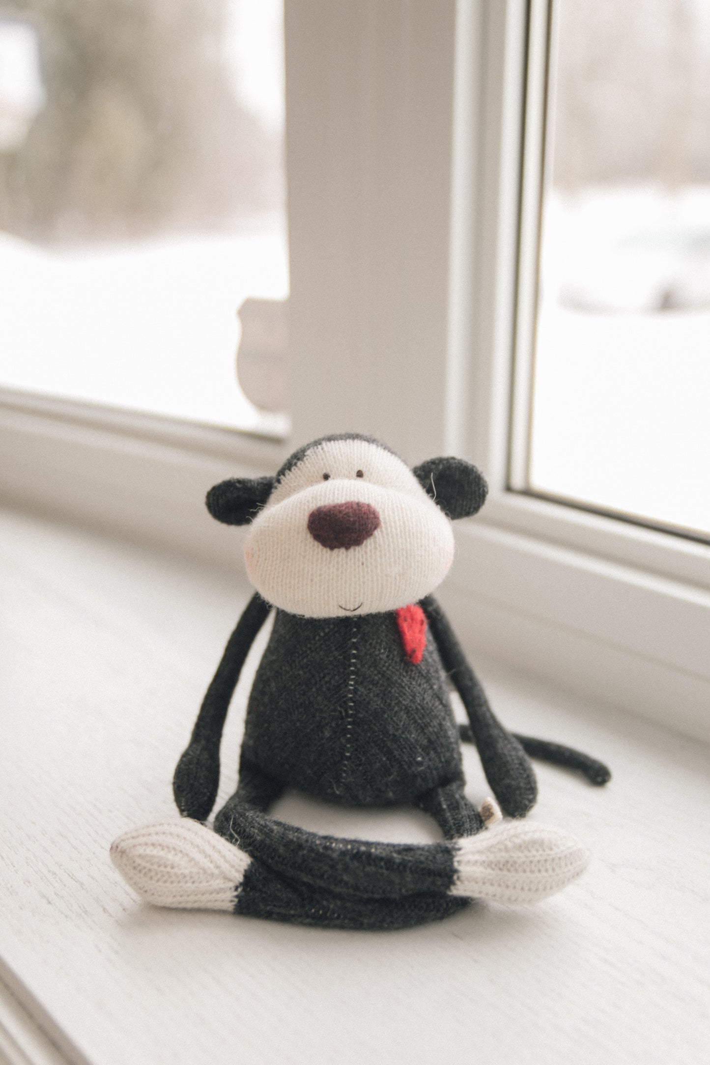 Willa - Original Sculpted Sock Monkey, weighted