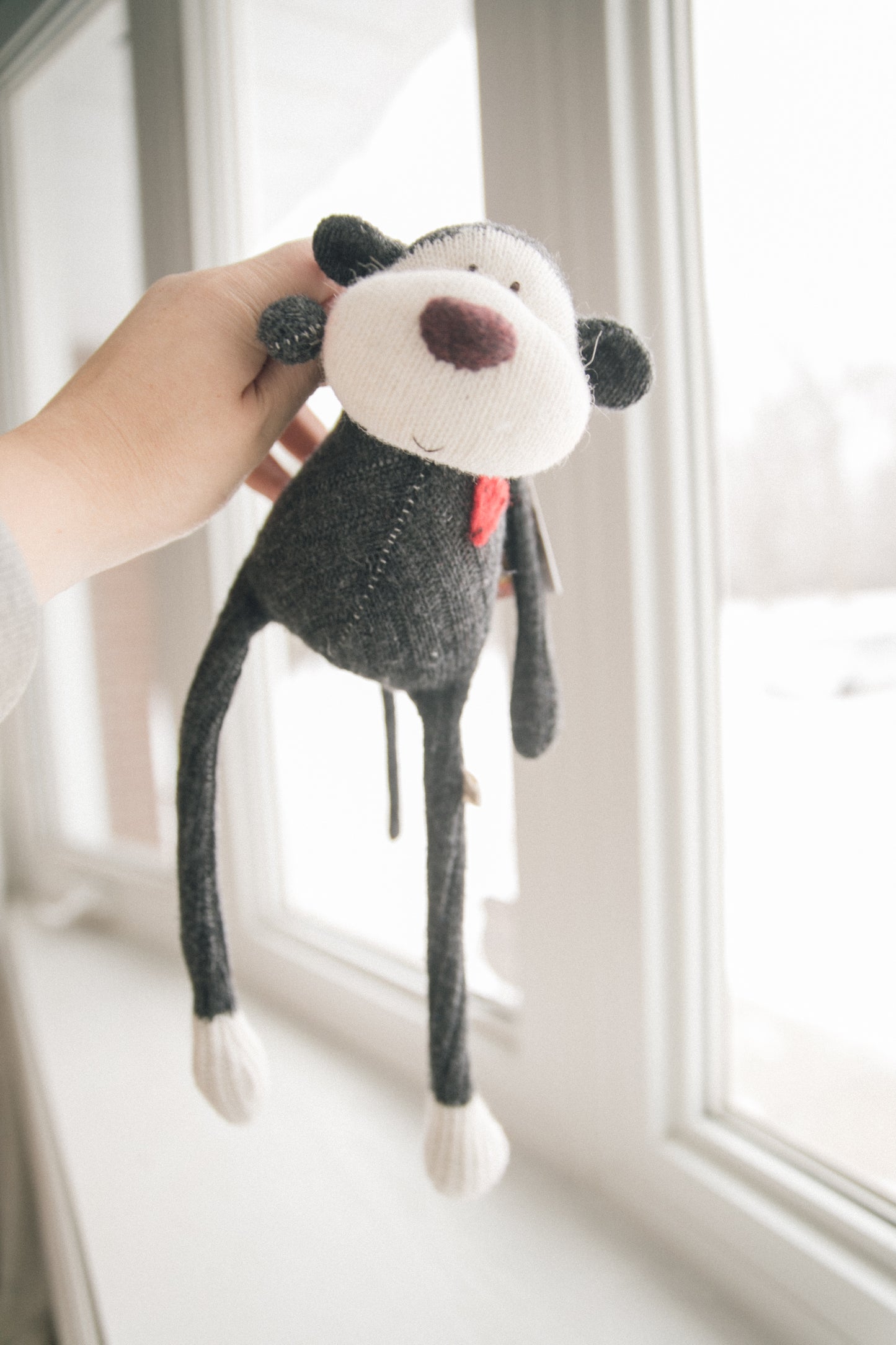 Willa - Original Sculpted Sock Monkey, weighted