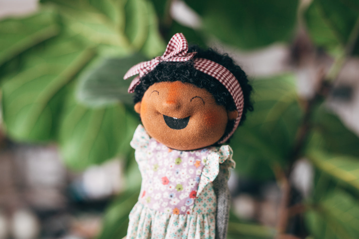 Nora - Wool Filled Weighted Waldorf Inspired Doll