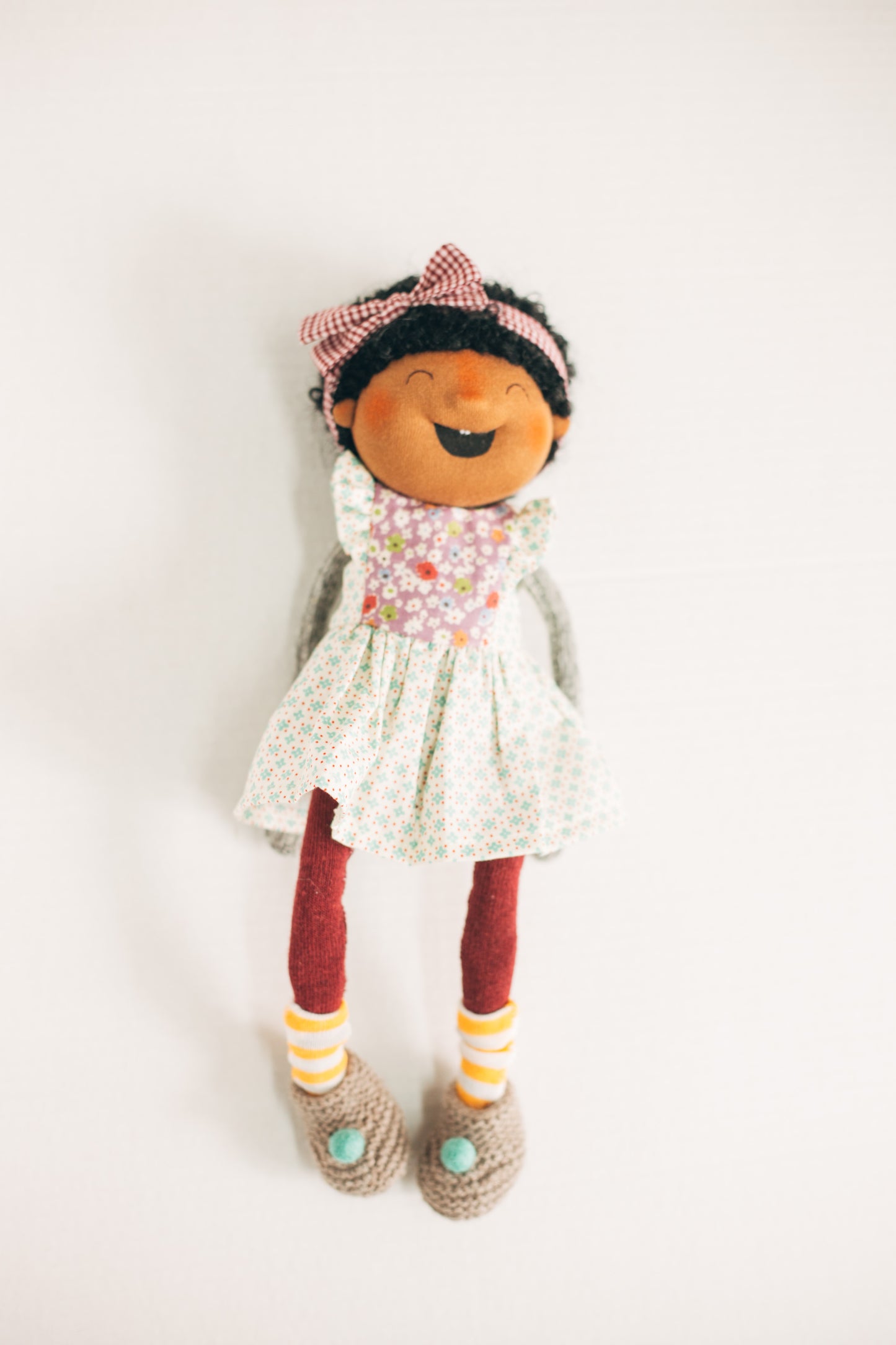 Nora - Wool Filled Weighted Waldorf Inspired Doll