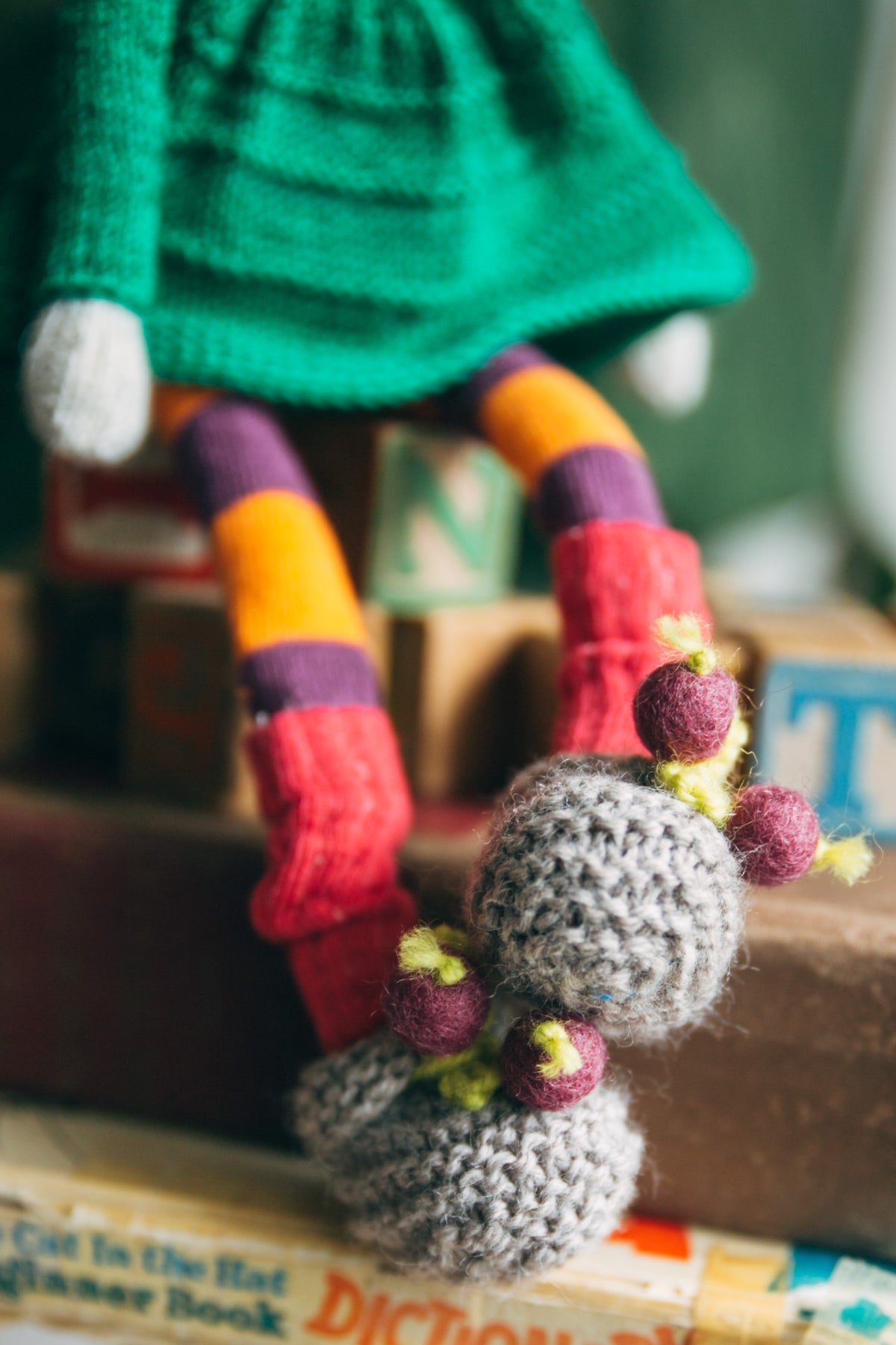 Penelope - Pint Sized Wool Filled Weighted Waldorf Inspired Doll