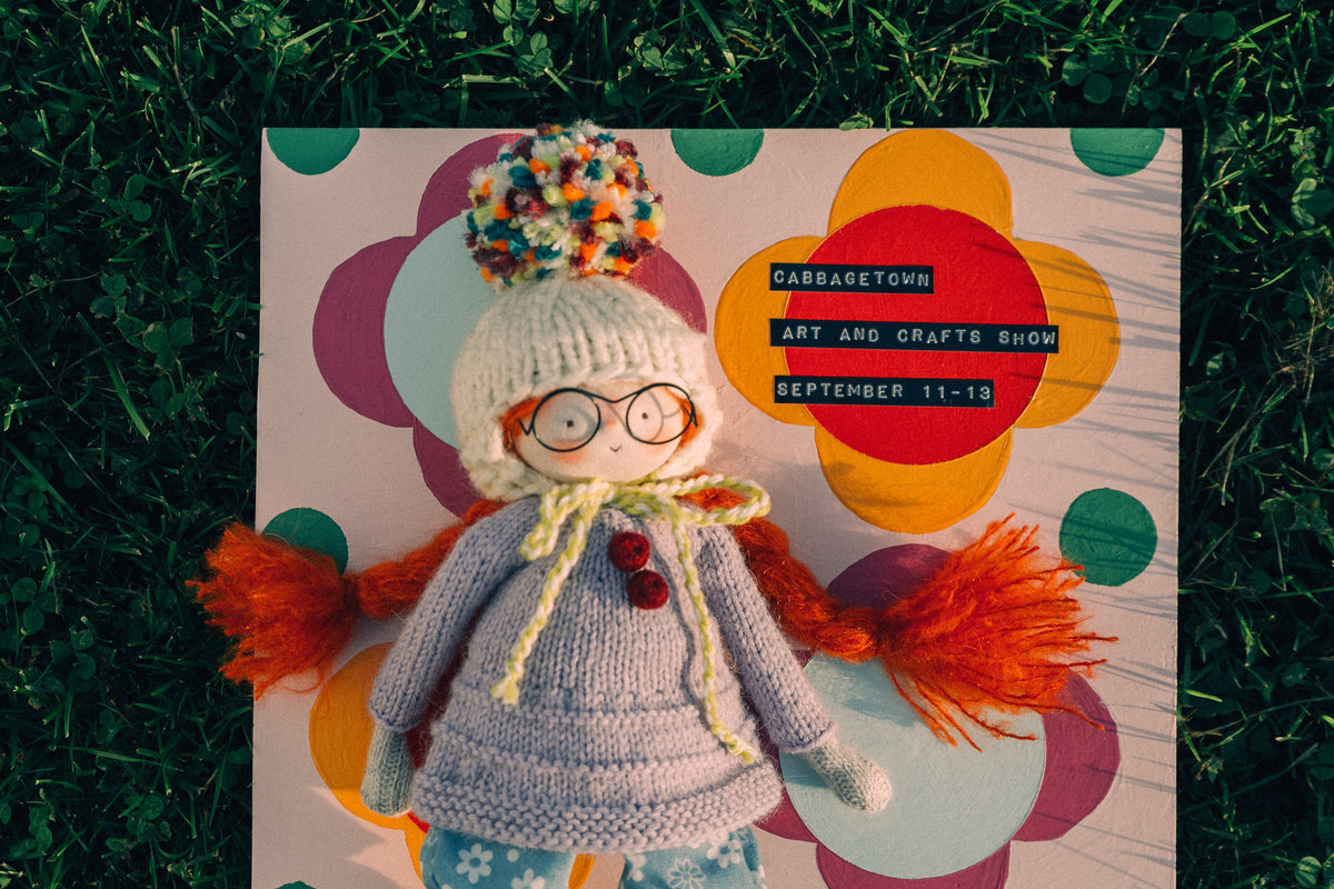 Gwen - Pint Sized Wool Filled Weighted Waldorf Inspired Doll