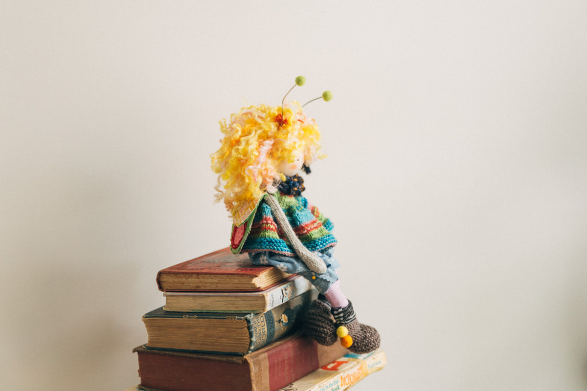 Willow - Pint Sized Wool Filled Weighted Waldorf Inspired Doll