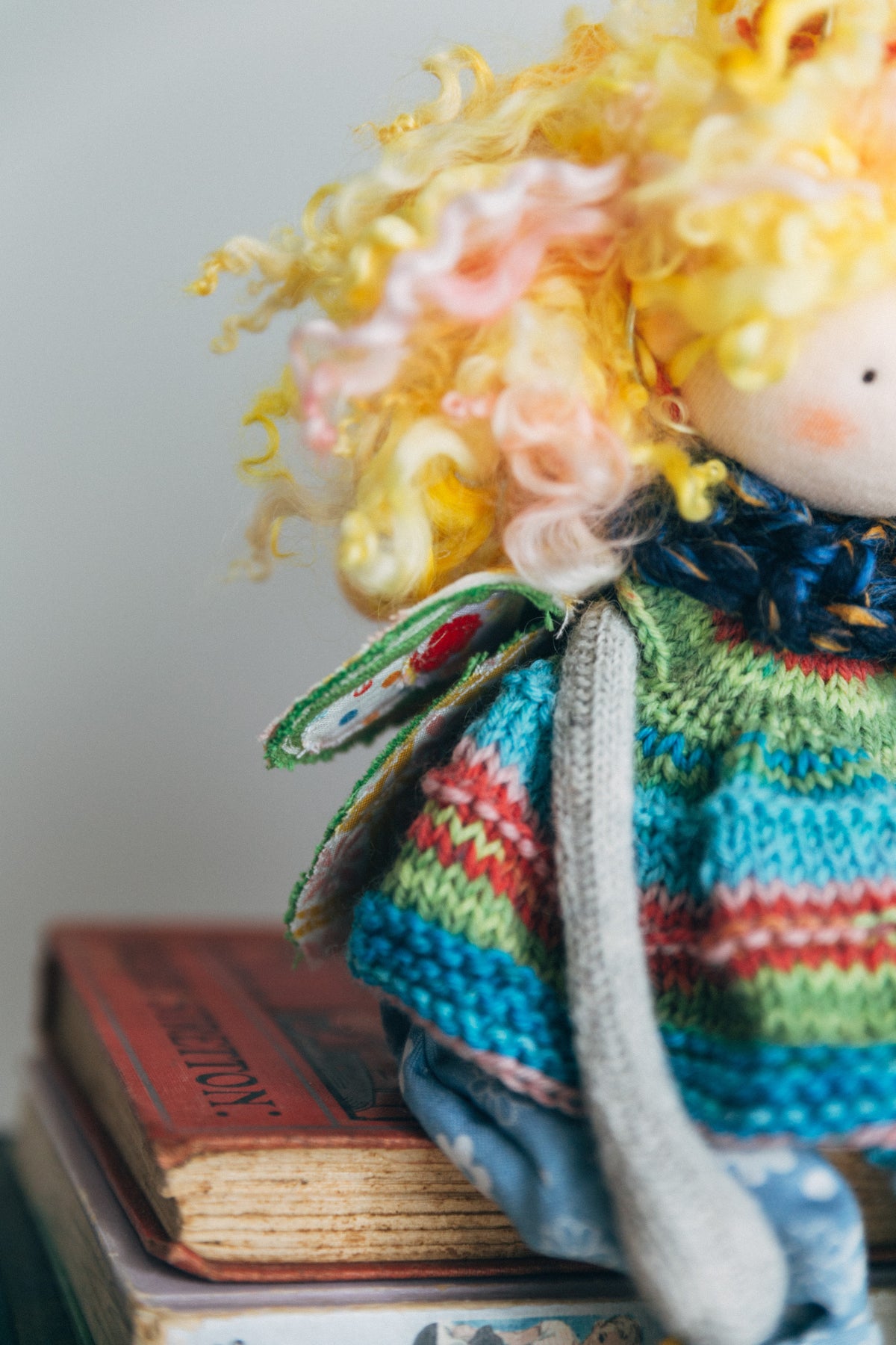 Willow - Pint Sized Wool Filled Weighted Waldorf Inspired Doll