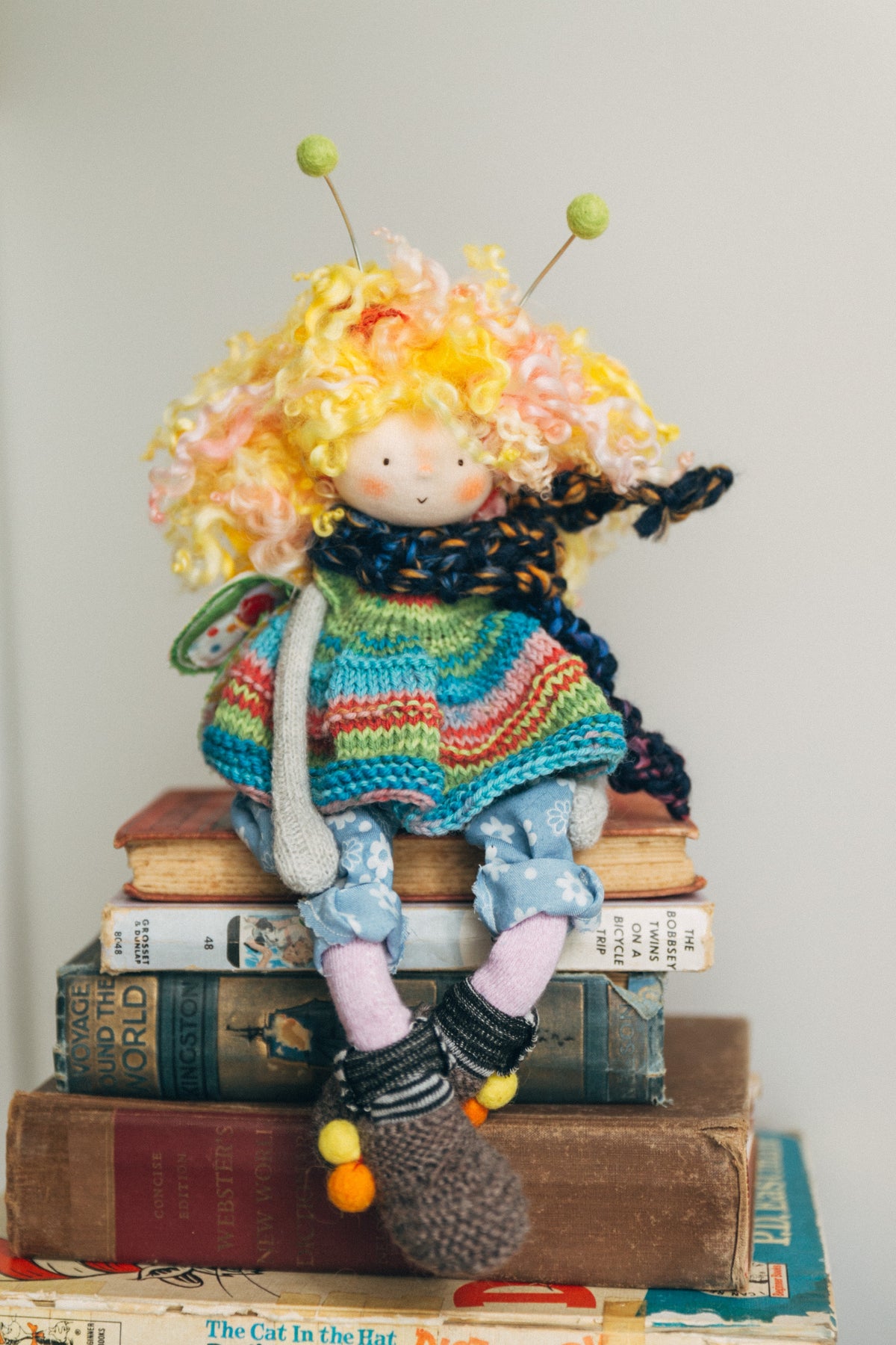 Willow - Pint Sized Wool Filled Weighted Waldorf Inspired Doll