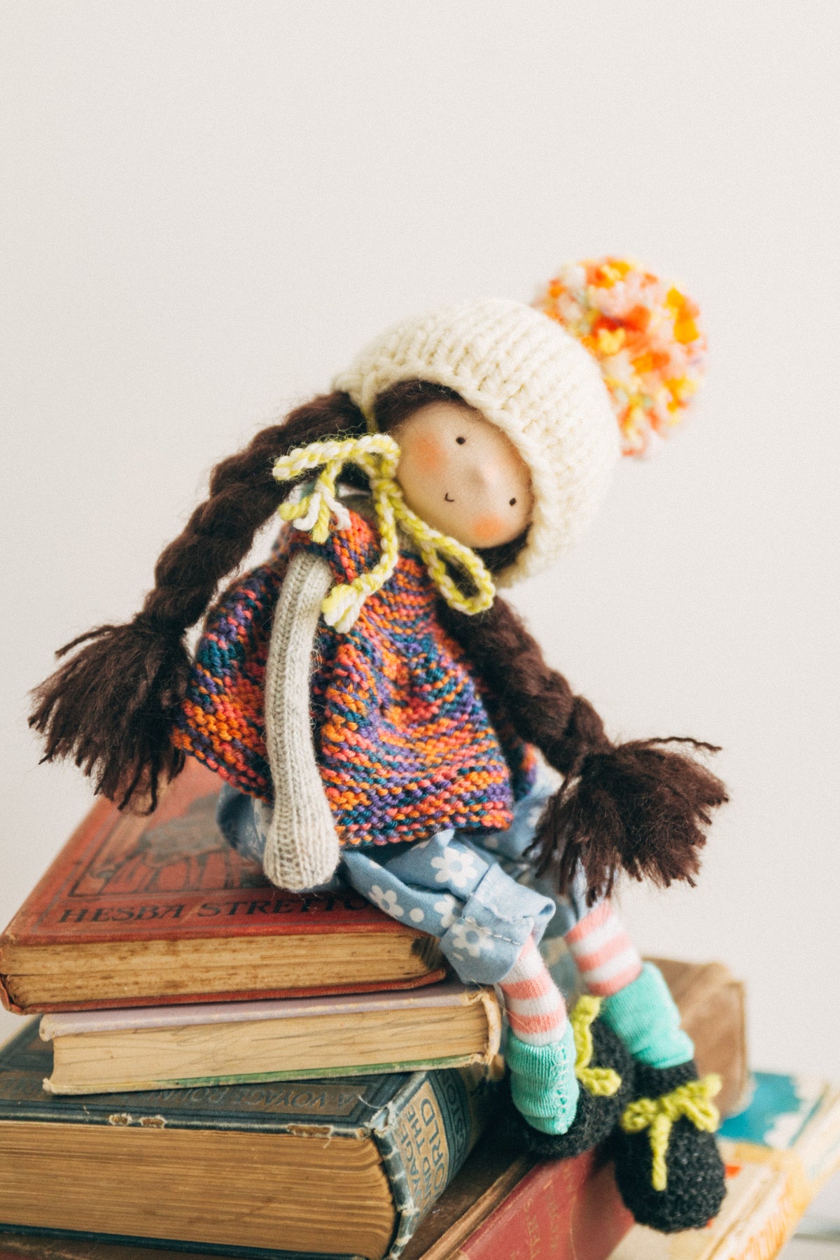Poppy - Pint Sized Wool Filled Weighted Waldorf Inspired Doll