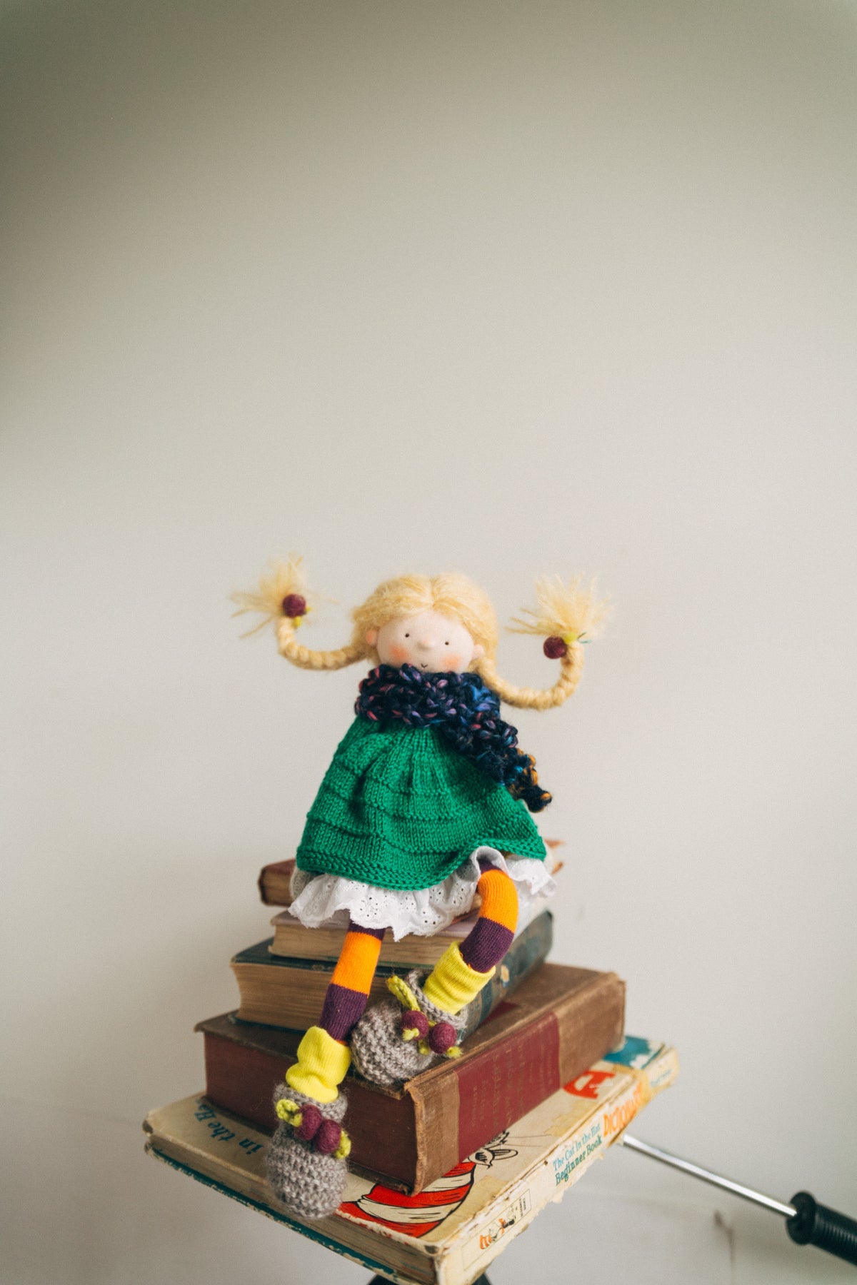 Penelope - Pint Sized Wool Filled Weighted Waldorf Inspired Doll