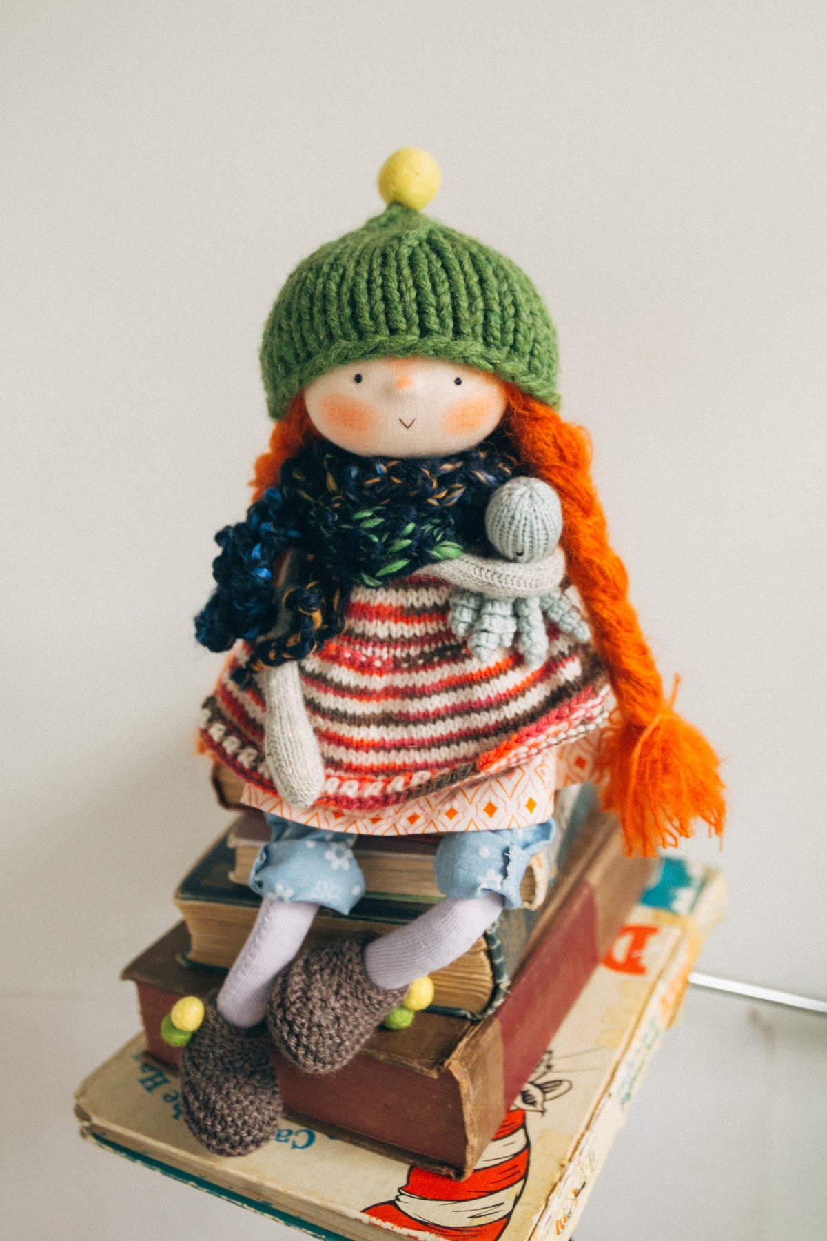 Windsor - Wool Filled Weighted Waldorf Inspired Doll