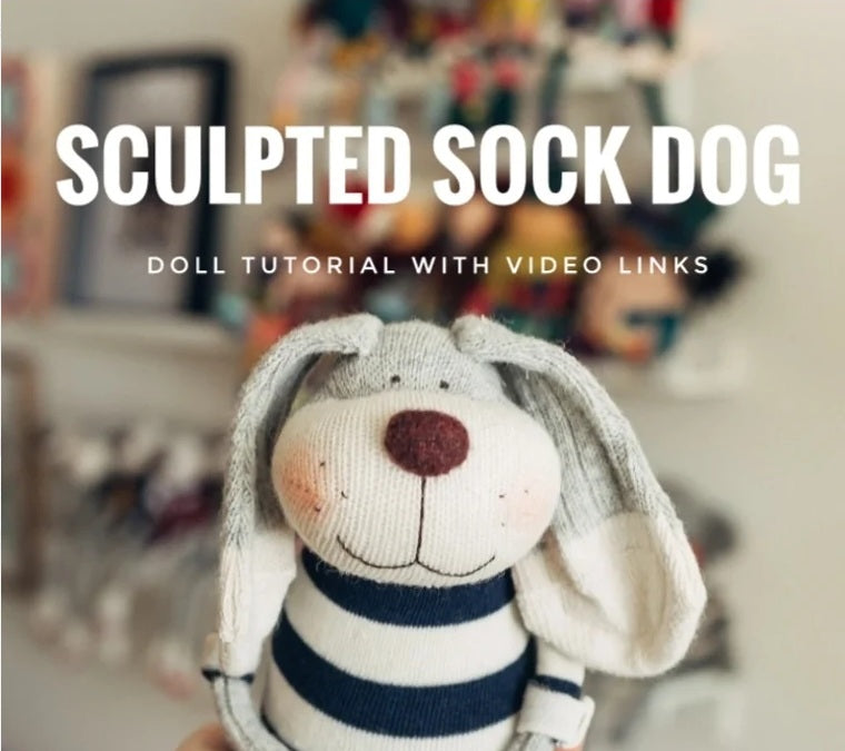 Sculpted Sock Dog Tutorial PDF