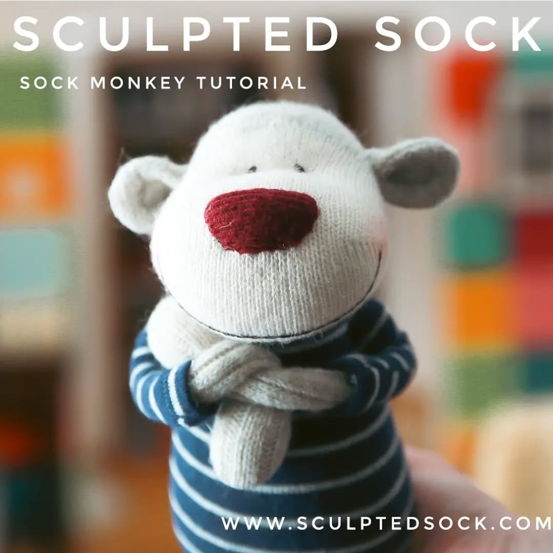 Sculpted Sock Monkey Tutorial PDF